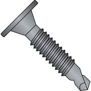 KANEBRIDGE Self-Drilling Screw, #3 x 1-1/2 in, Zinc Plated Steel Wafer Head Phillips Drive 1024KWAFMSBZ